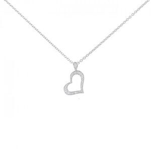 Piaget Piaget Heart 750 White Gold Necklace
